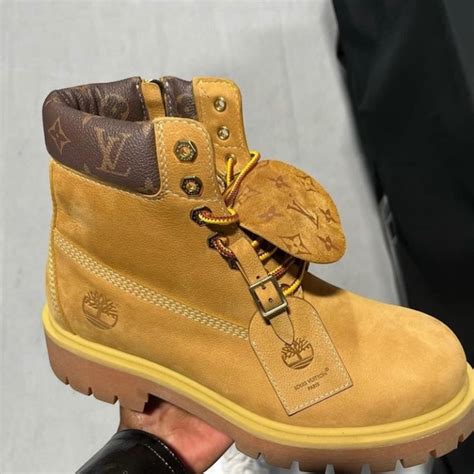 louis vuitton timberland boots price|custom lv timberland boots.